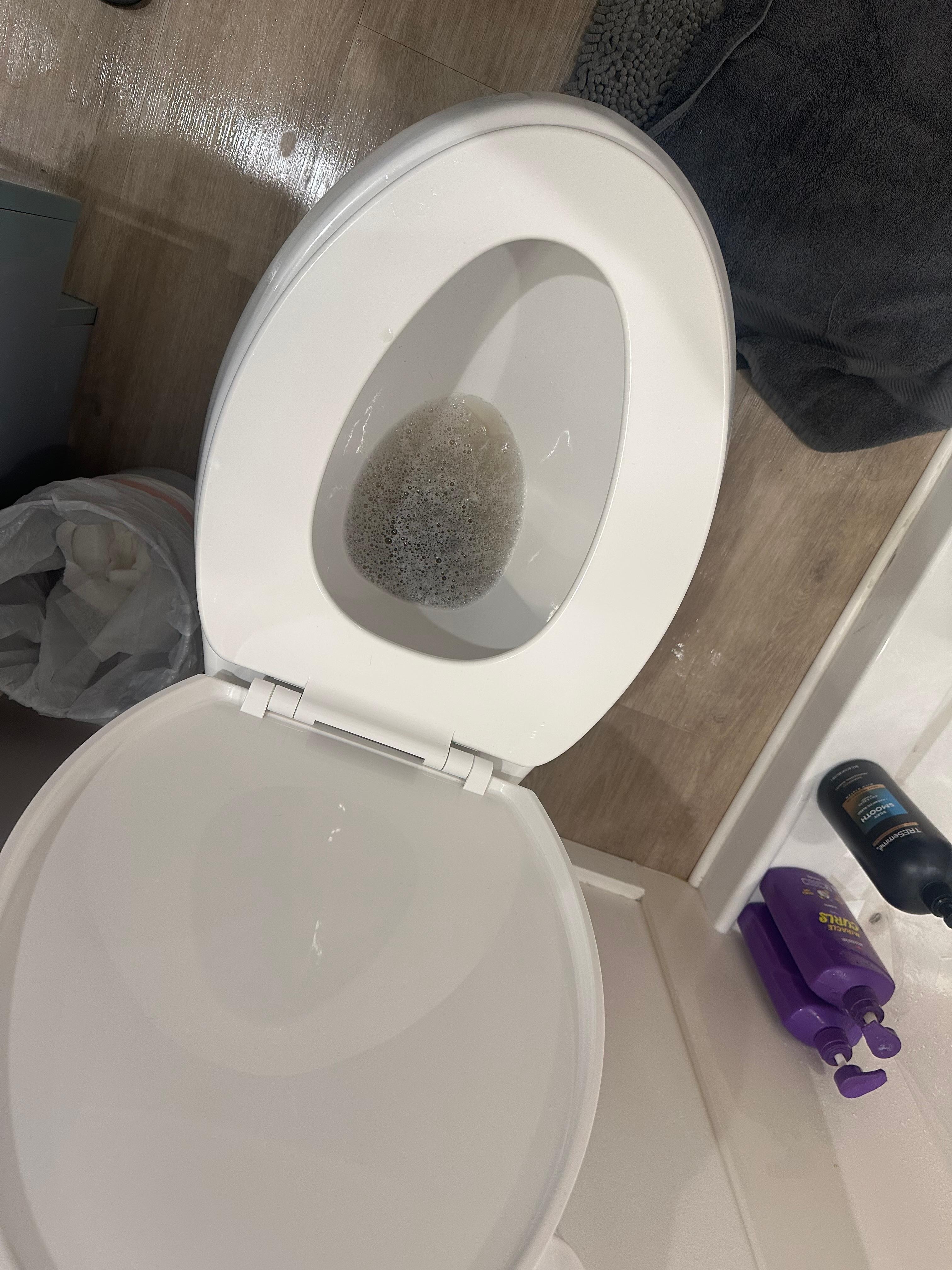 Water after mopping