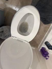 Water after mopping