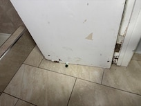 Bathroom Door It didnt close either