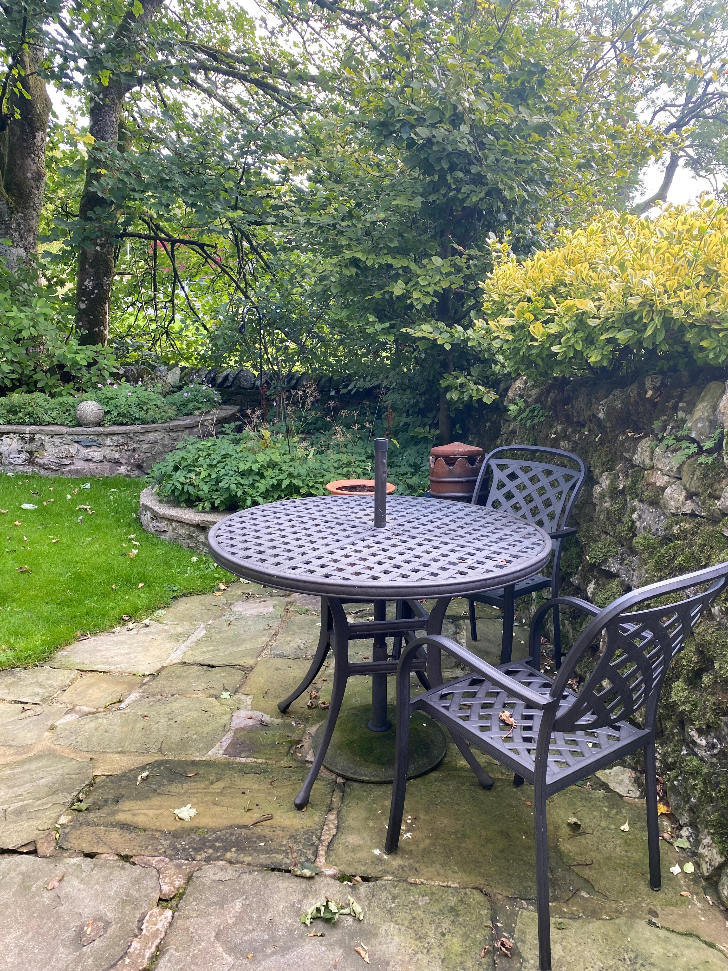 Lovely private garden.