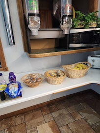 The breakfast options