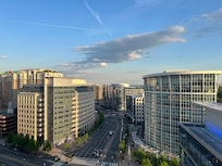 View from the rooftop patio