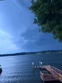 Storm rolling in - so peaceful!
