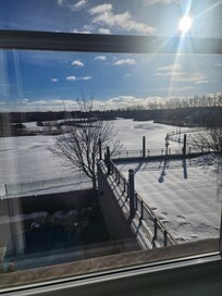 Vue de notre chambre