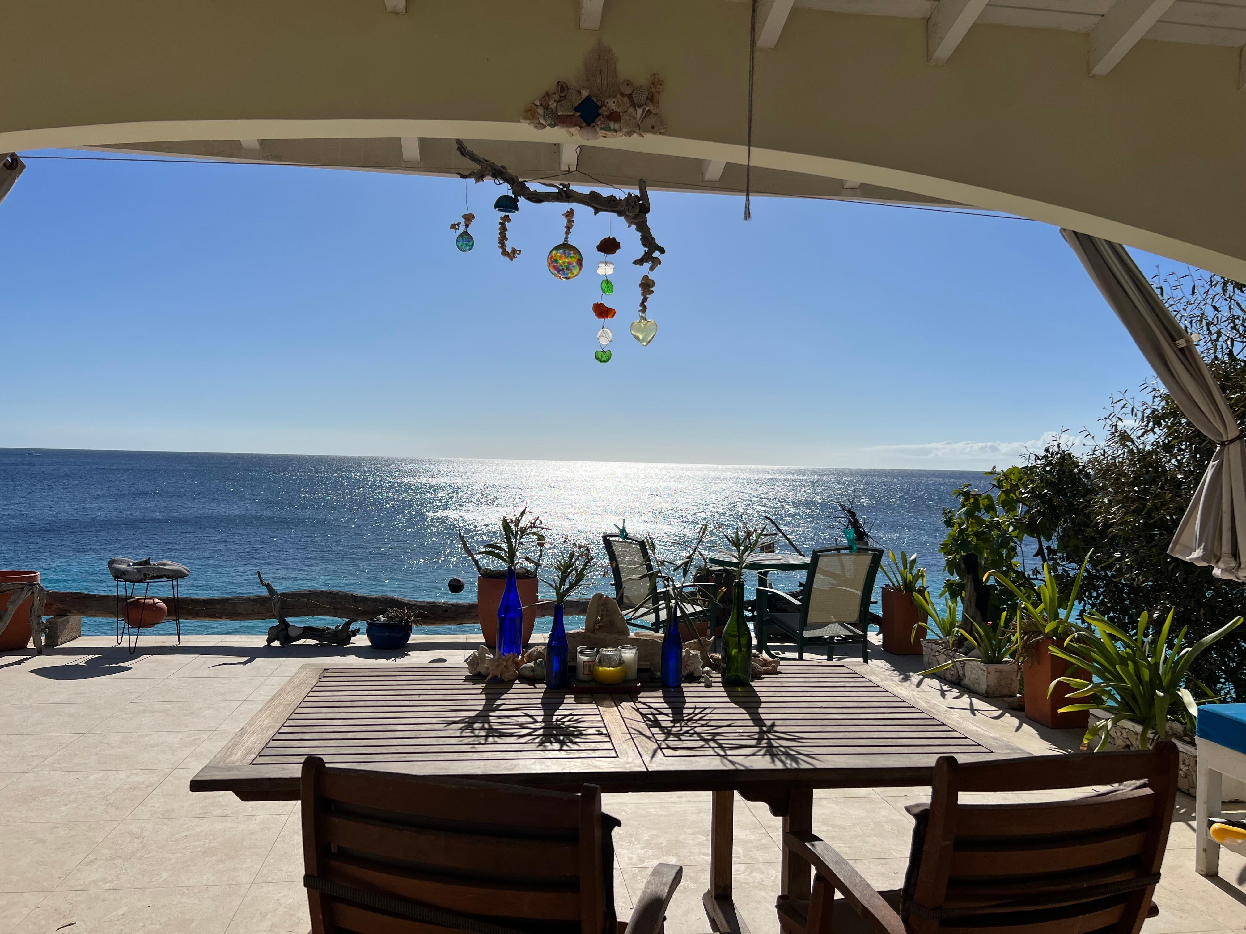 Where we enjoyed breakfast every morning. 