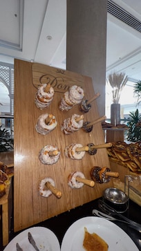 Donut wall for breakfast