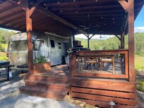 view from side of deck