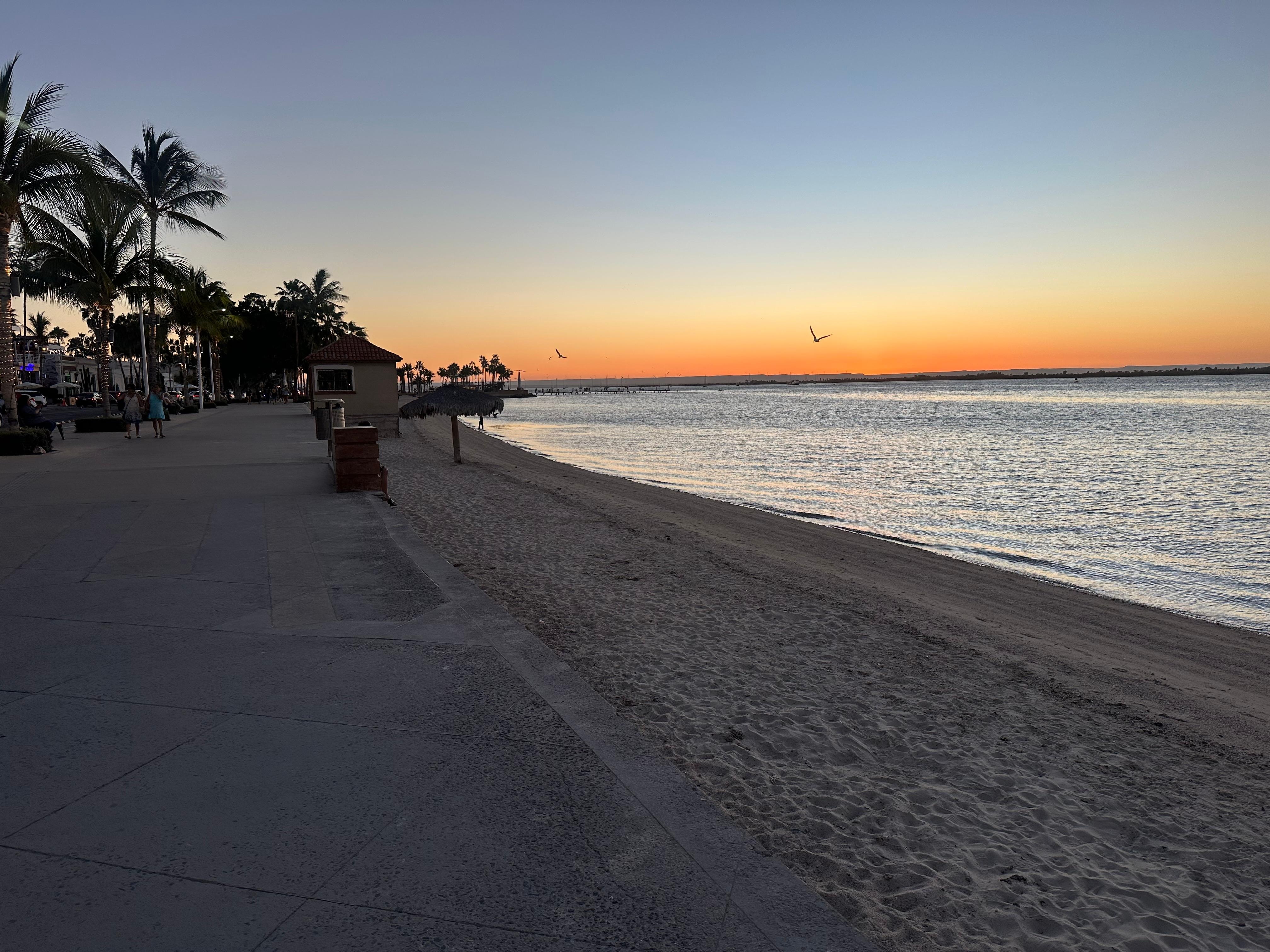 Sunset on the Malecon. 