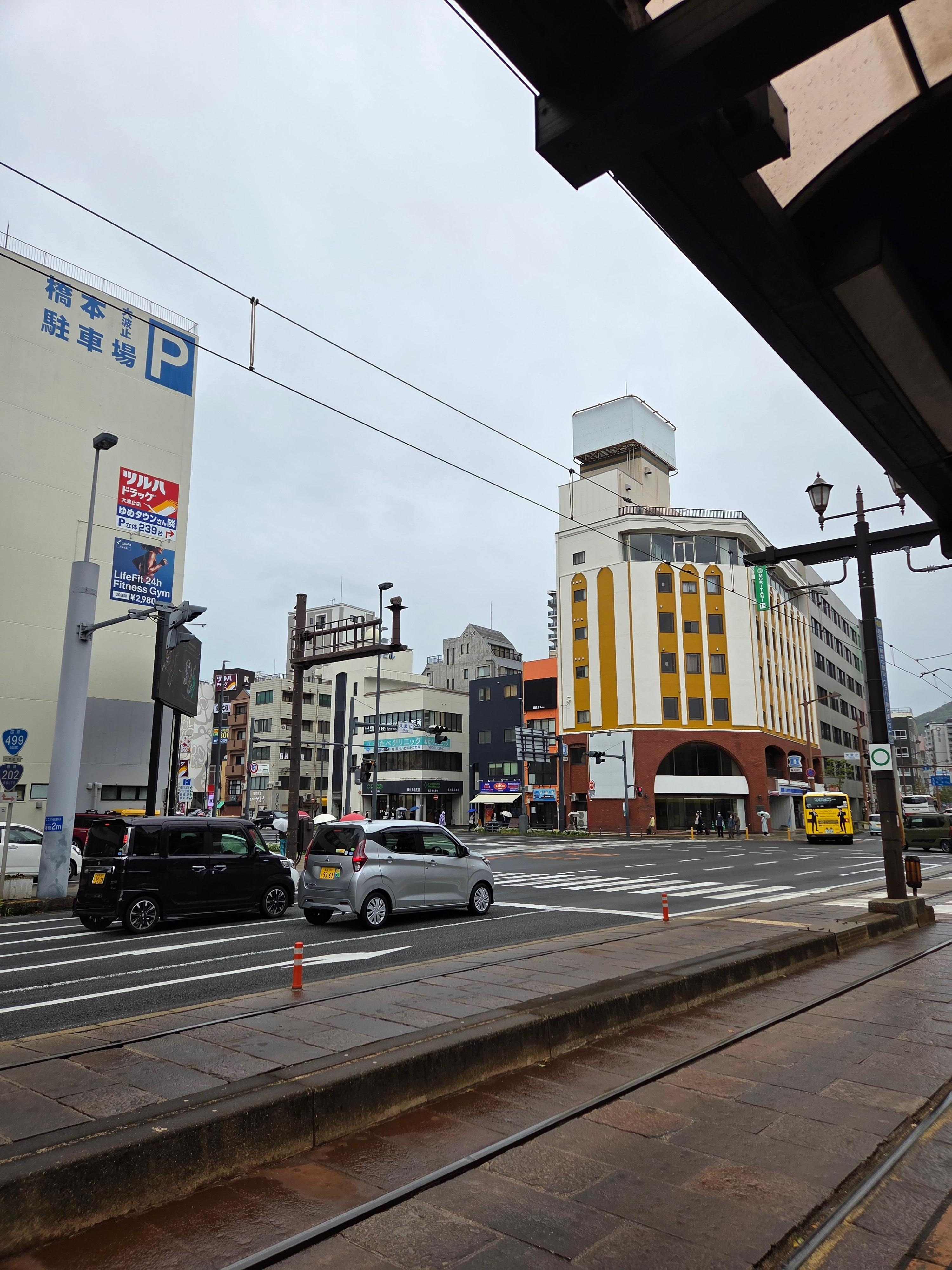 숙소 정면 시야