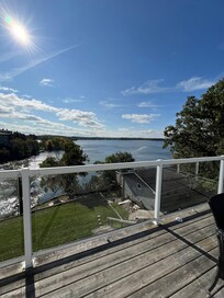 View from the back of the cottage.
