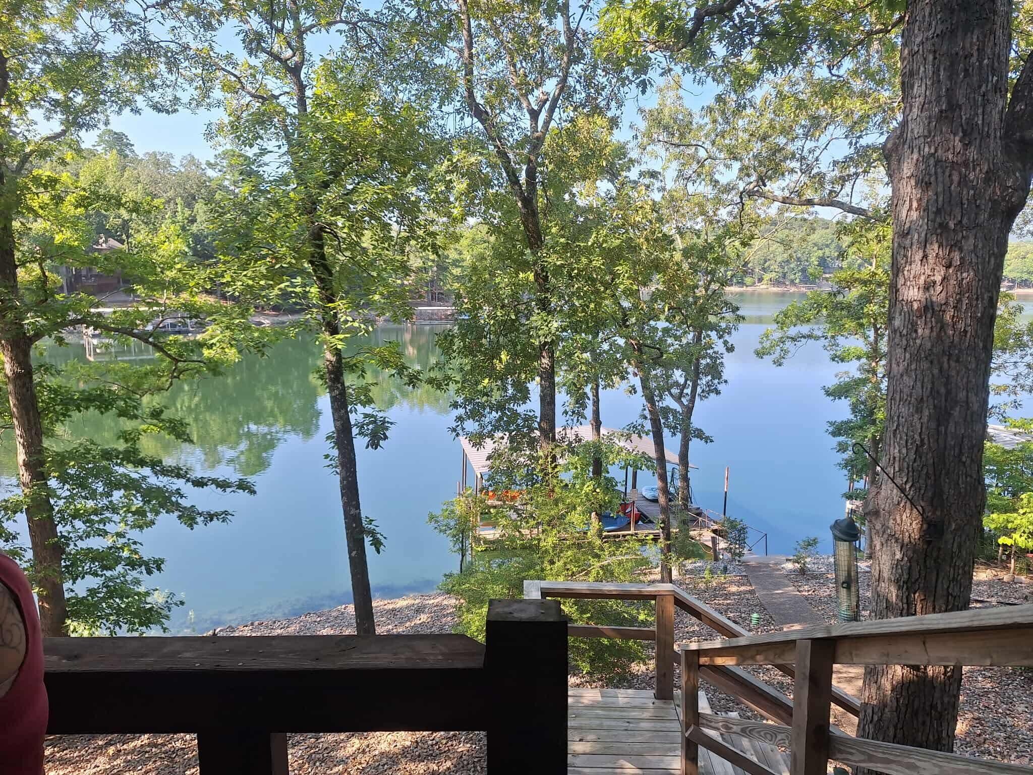 My favorite view off of the back deck.