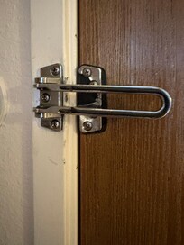 Room door lock broken