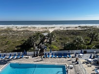 View from our balcony!