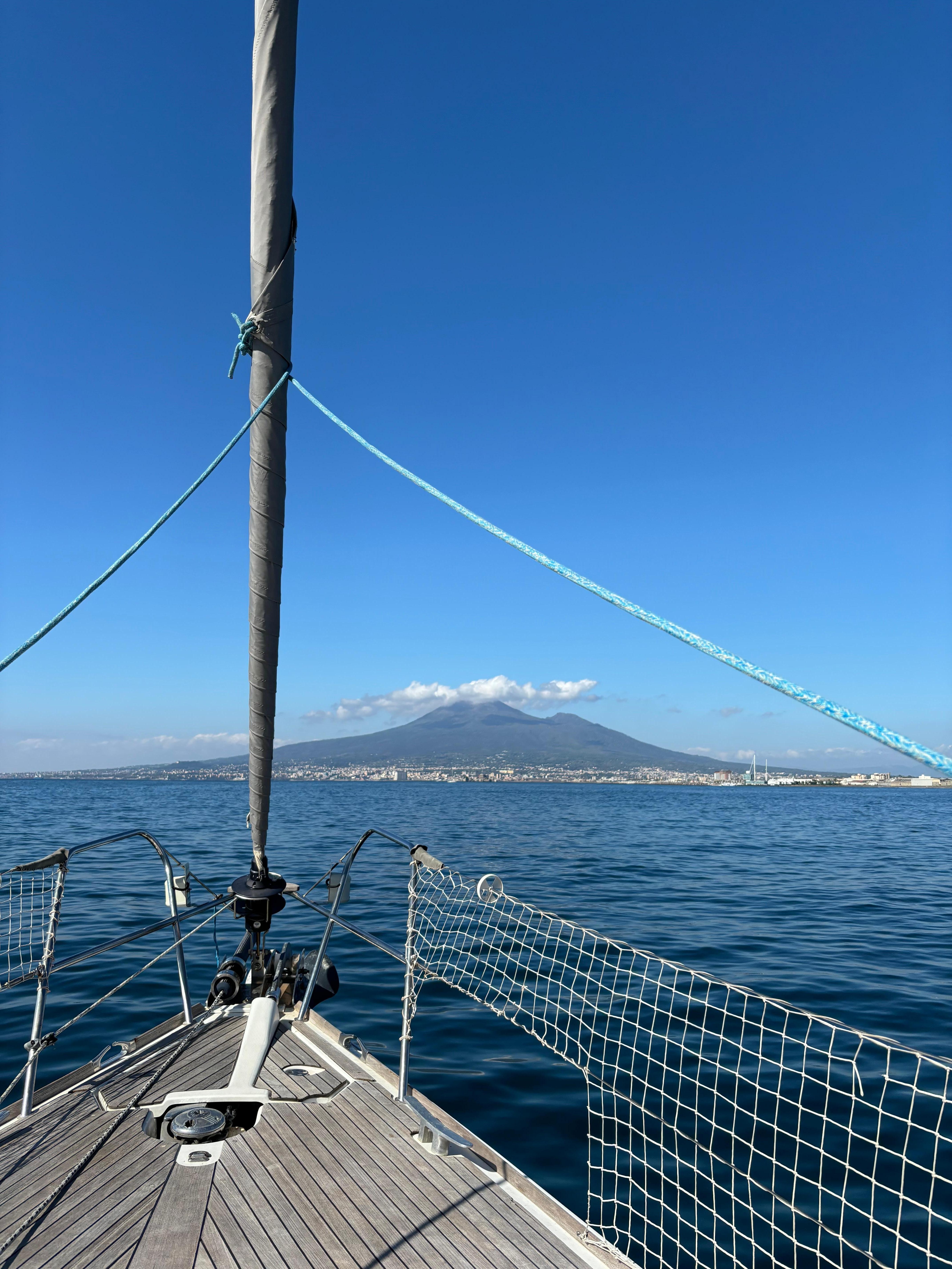 View of Vesuvius volcano
