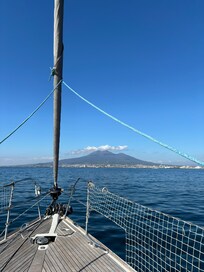View of Vesuvius volcano