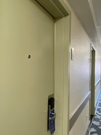 Door didn’t close completely