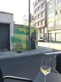 Pretty murals and friendly people in a farming community