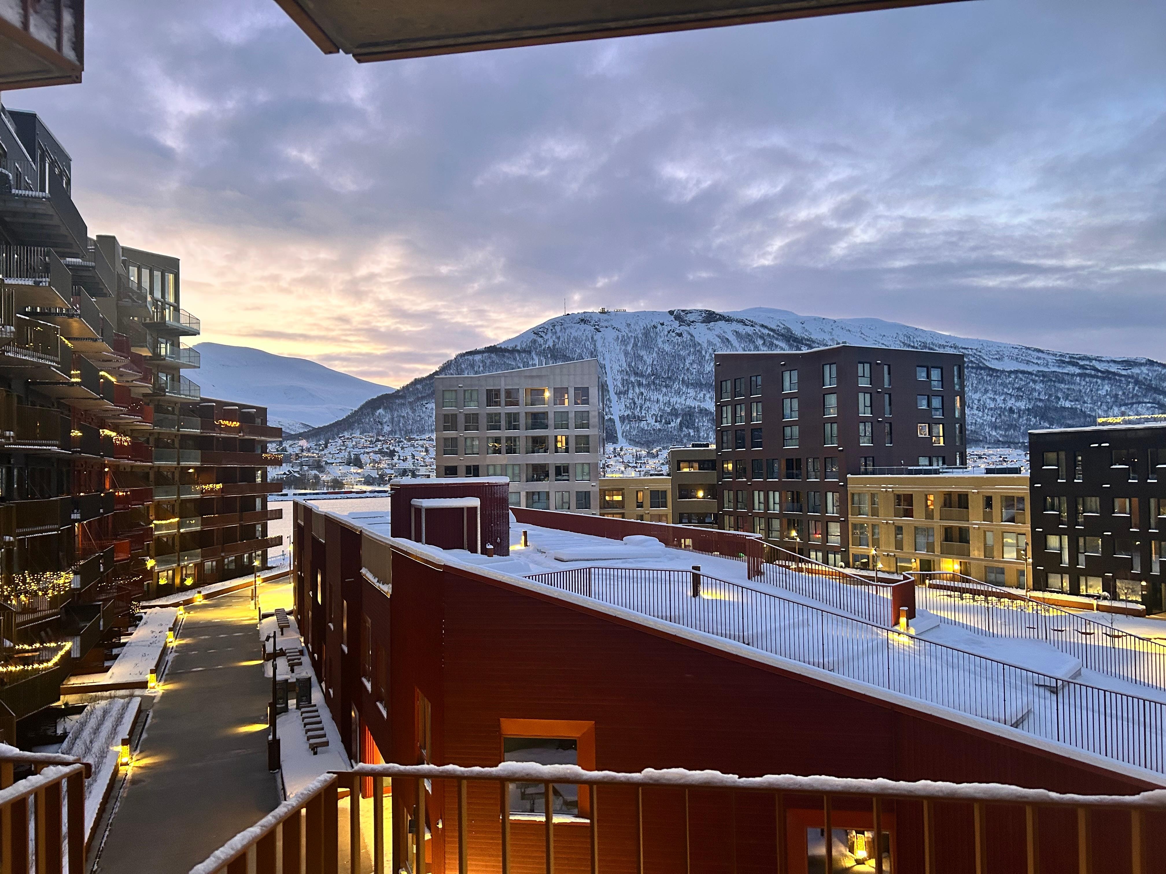 Vue depuis le balcon