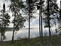 Fog rolling over the big lake