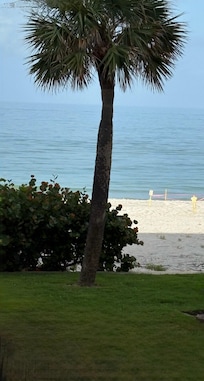 View from the balcony. There is other places in front of you.