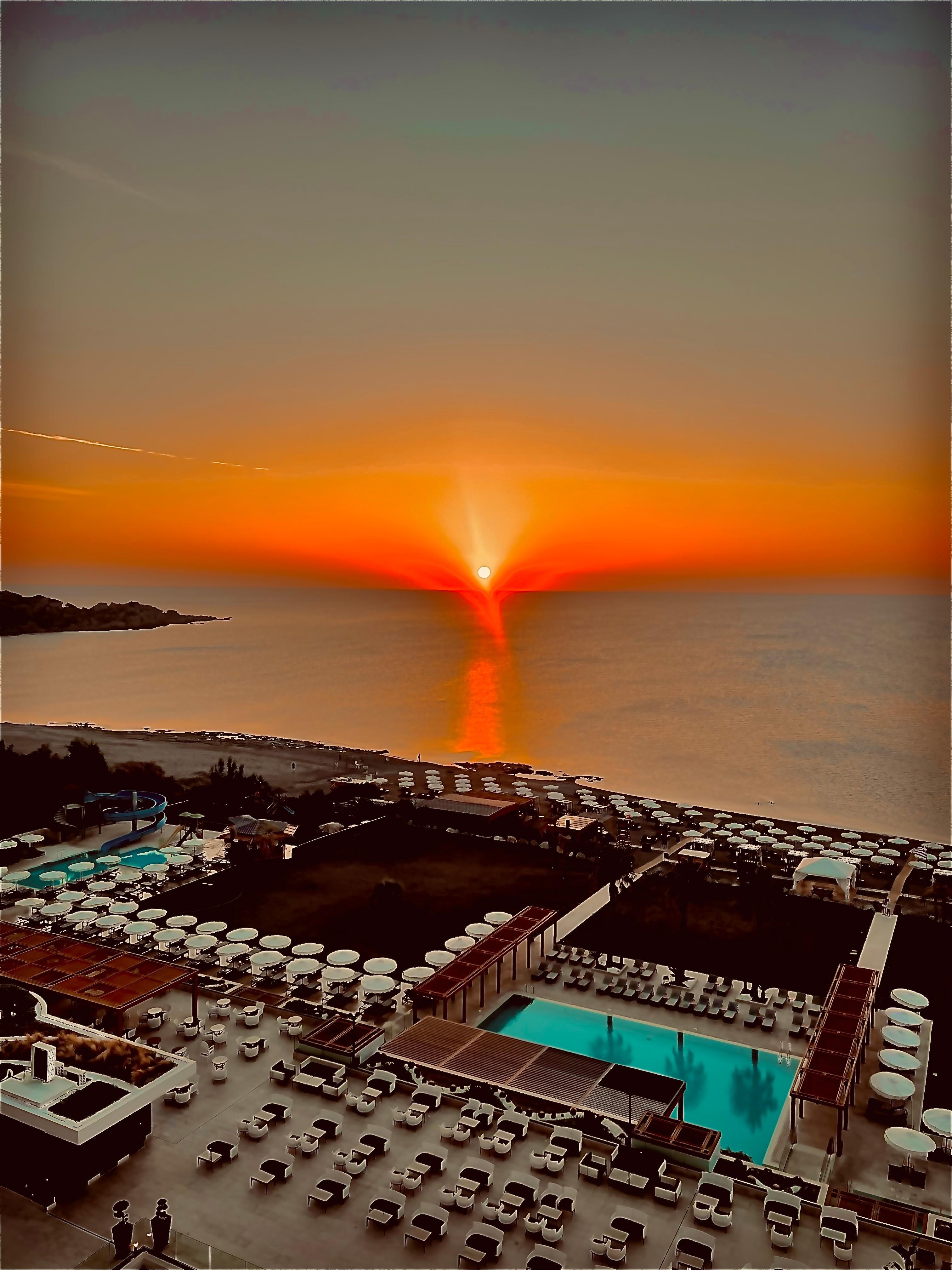 View from superior sea view room - floor 6. 