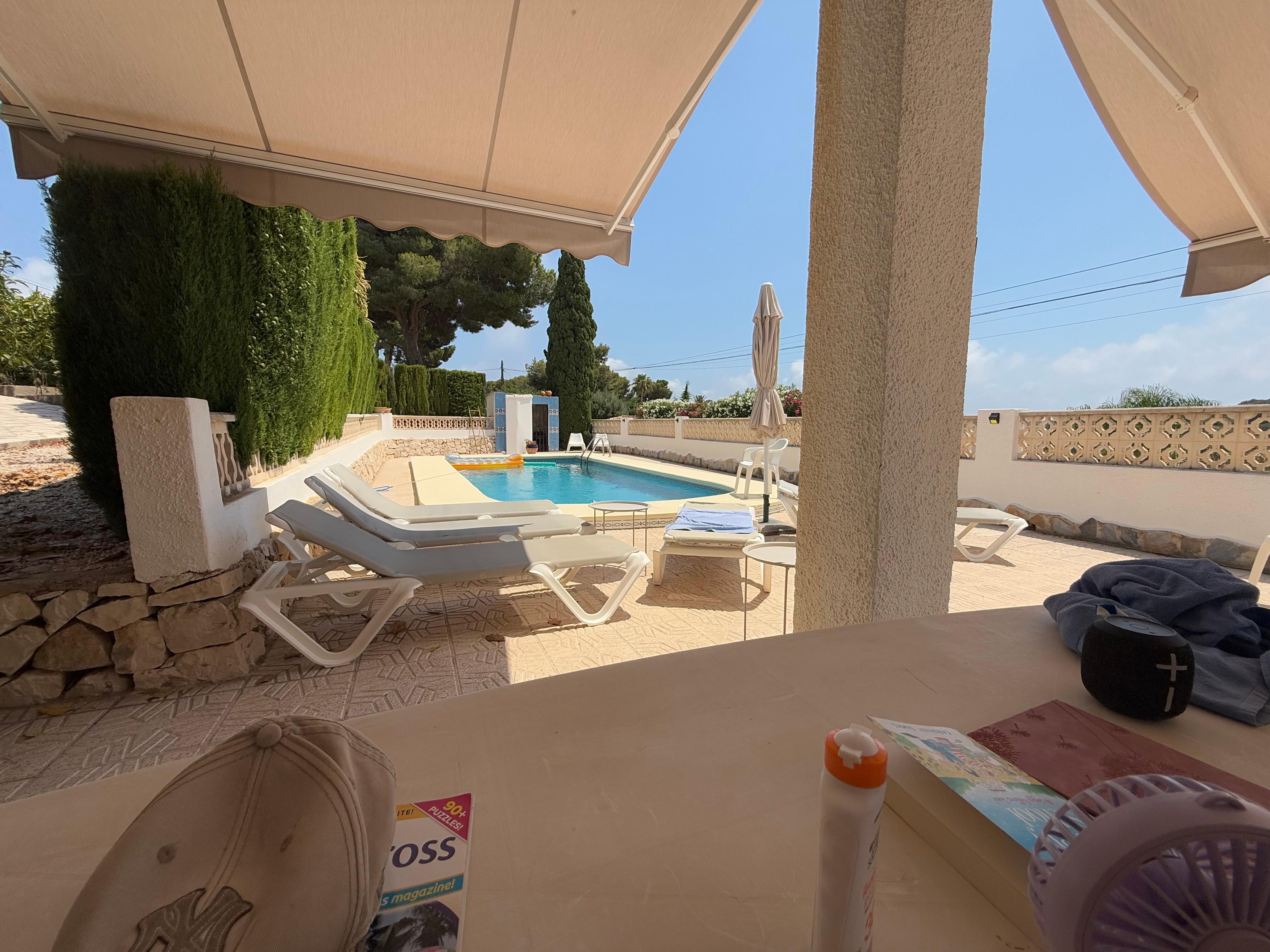 Lovely shaded area  if you need it.