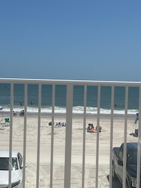 View from balcony.