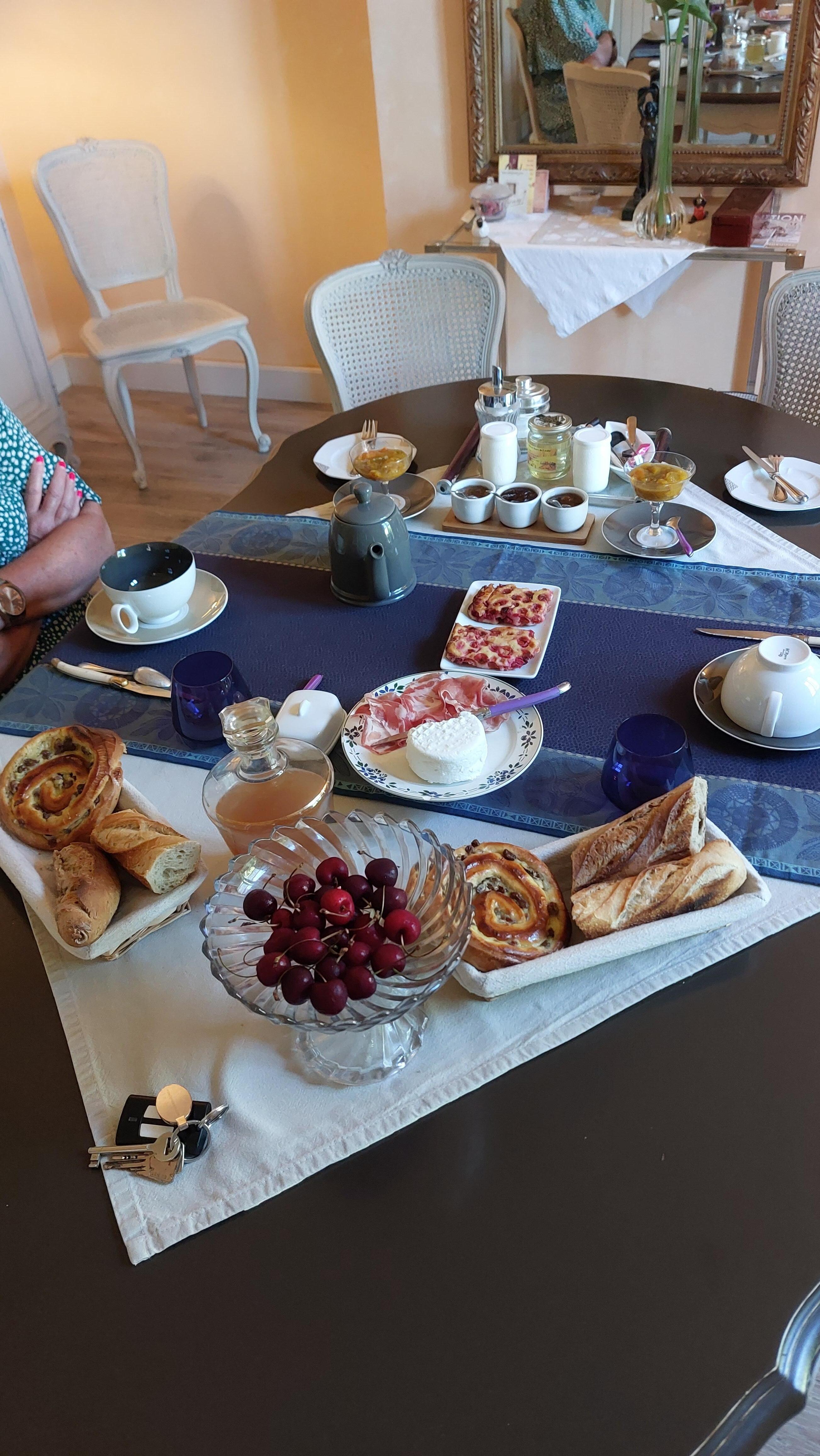 Lekker ontbijt met elke dag een ander thema/kleur.