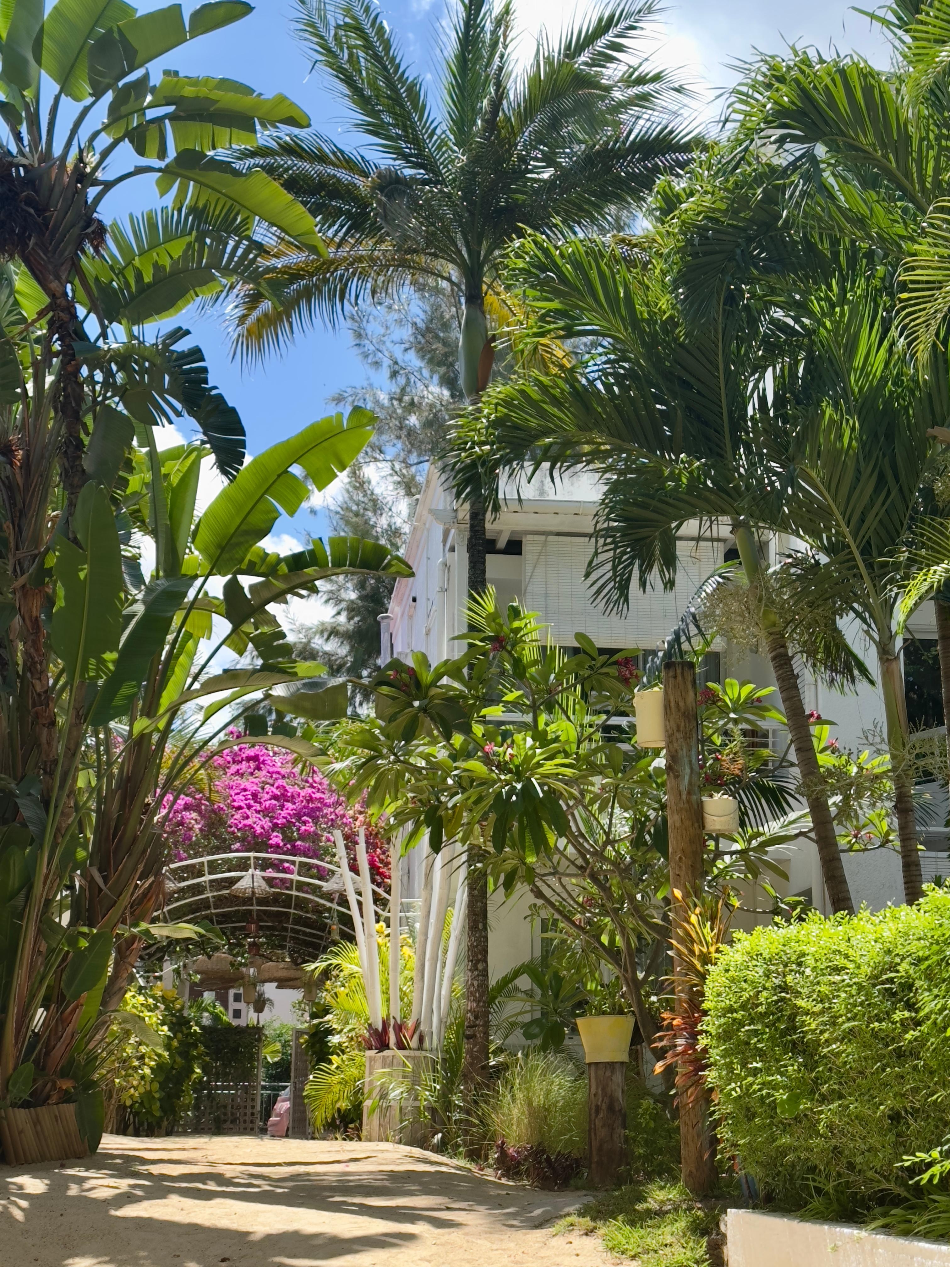 Blick auf unser Zimmer 