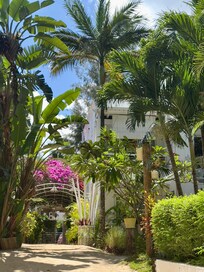 Blick auf unser Zimmer