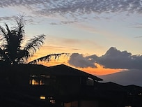 This was a gorgeous sunset feud from the lanai