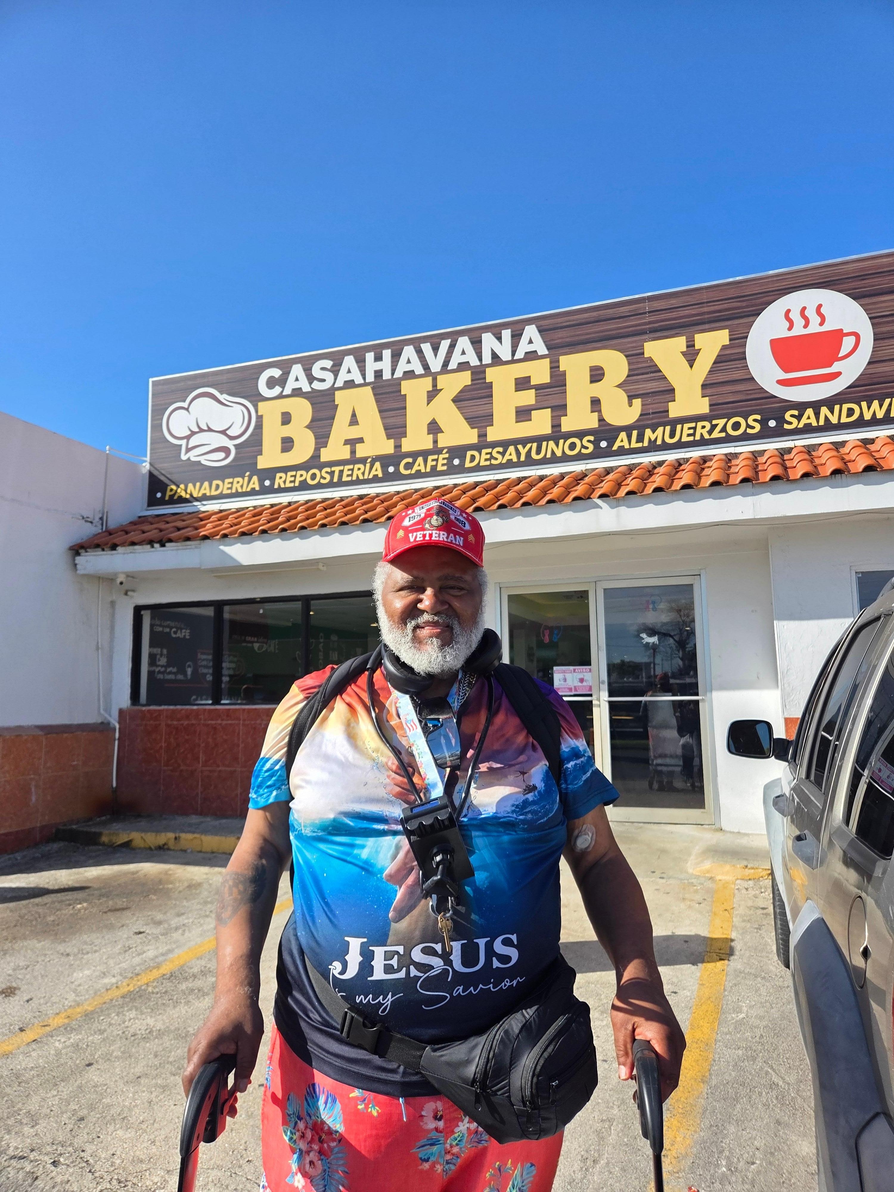 The amazing diner with amazing baked goods and  pork and chicken stew.