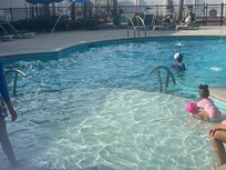 Kids enjoying the pool