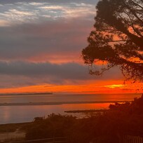 Sunrise on Sunday morning