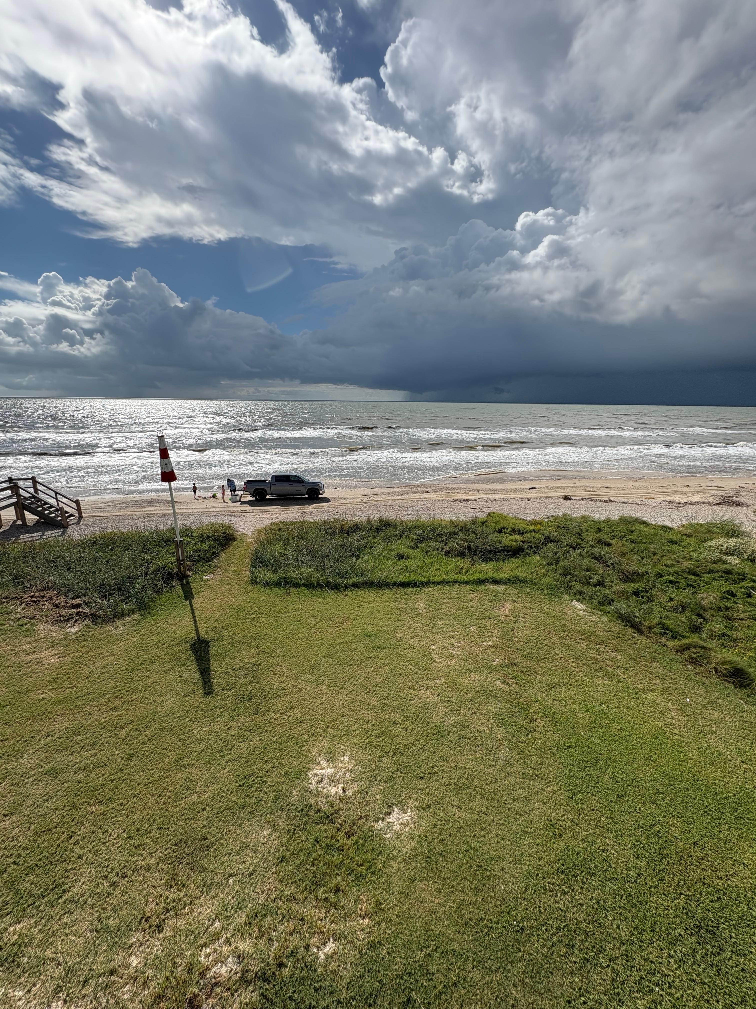 View from deck—no zoom