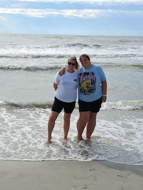 The beach is literally RIGHT outside the hotel,absolutely gorgeous!