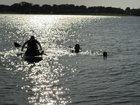 Fun in the lake