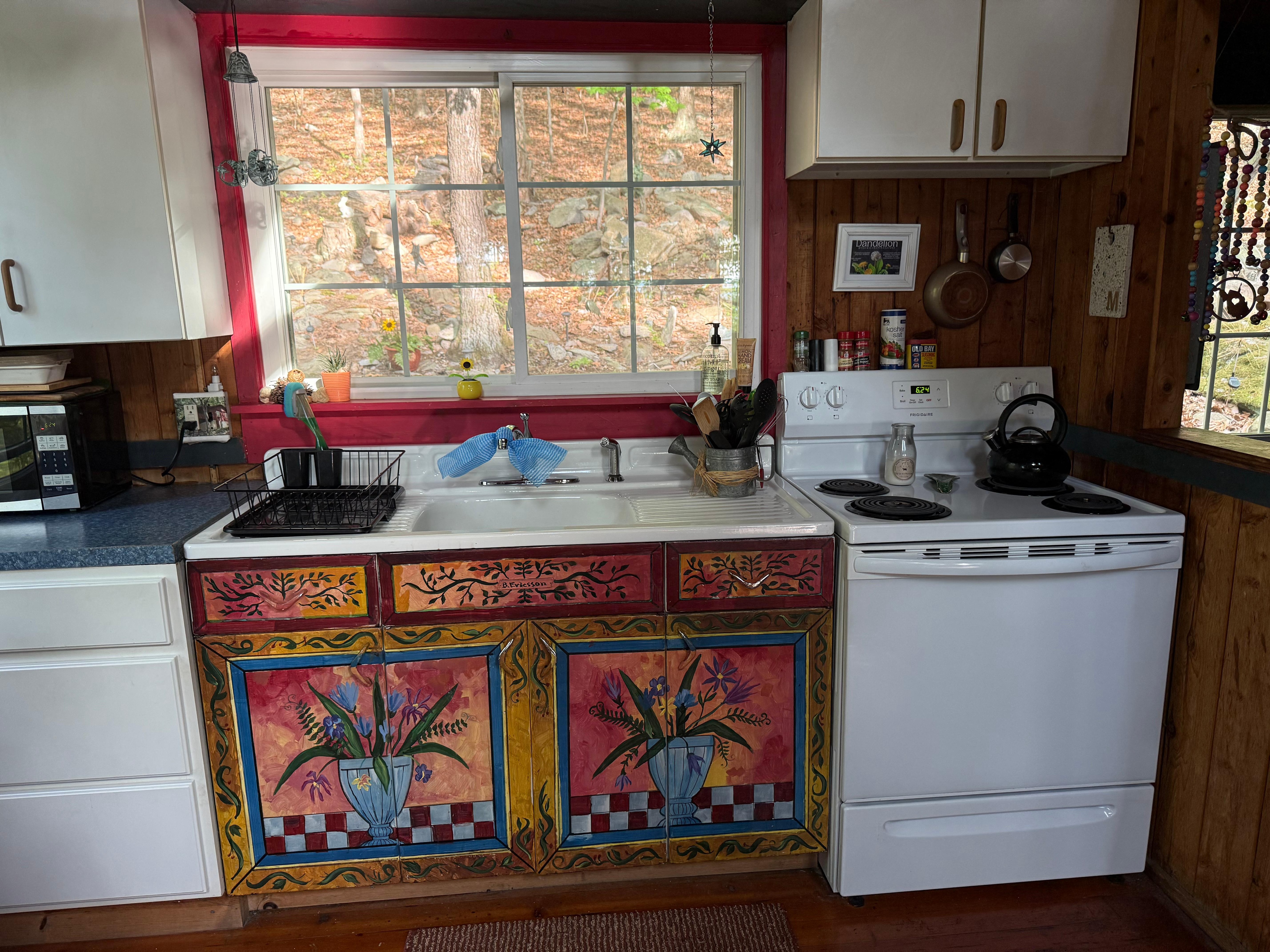 Colorful kitchen