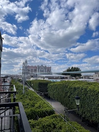 View from our balcony