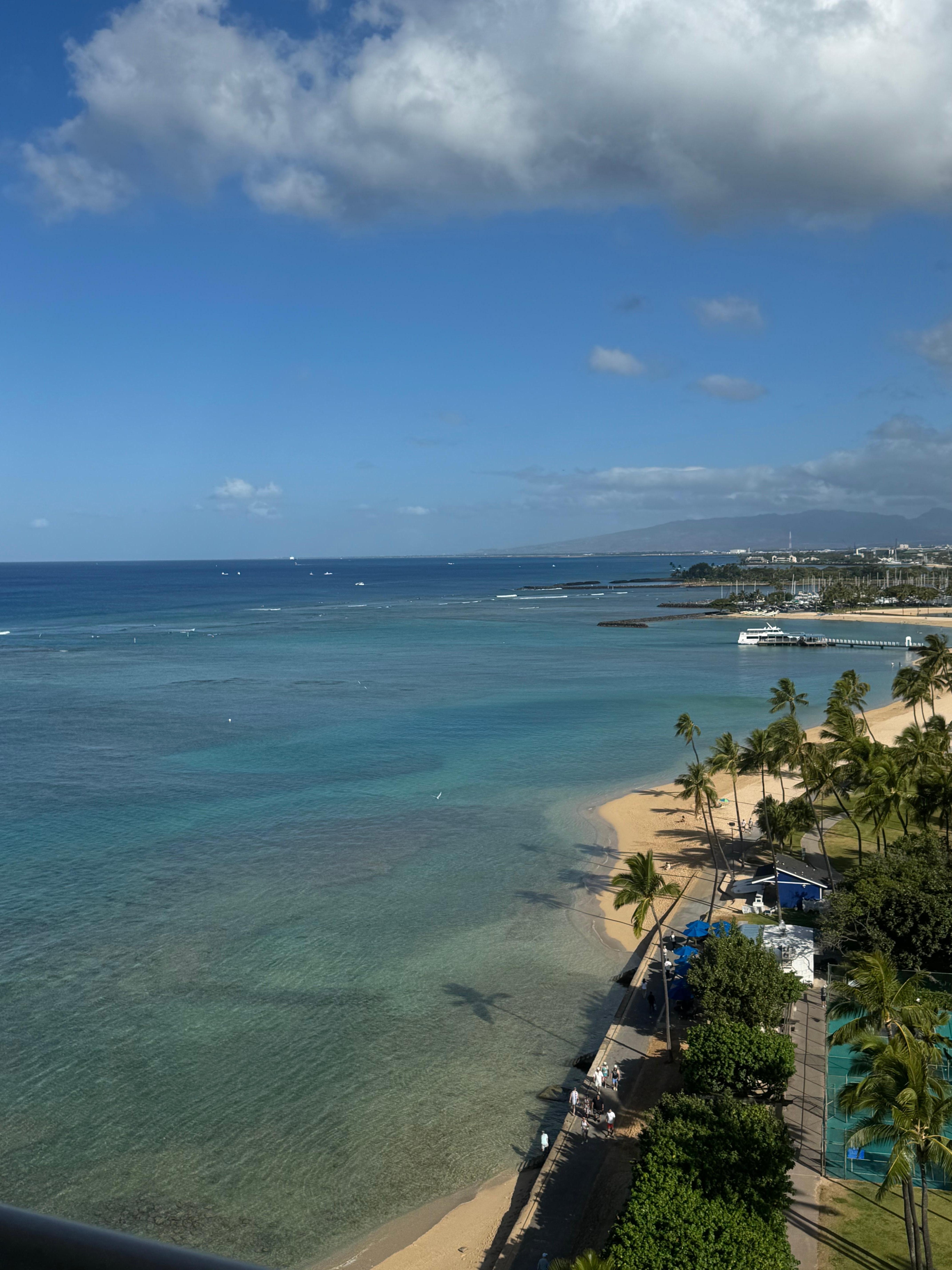 Views from the balcony