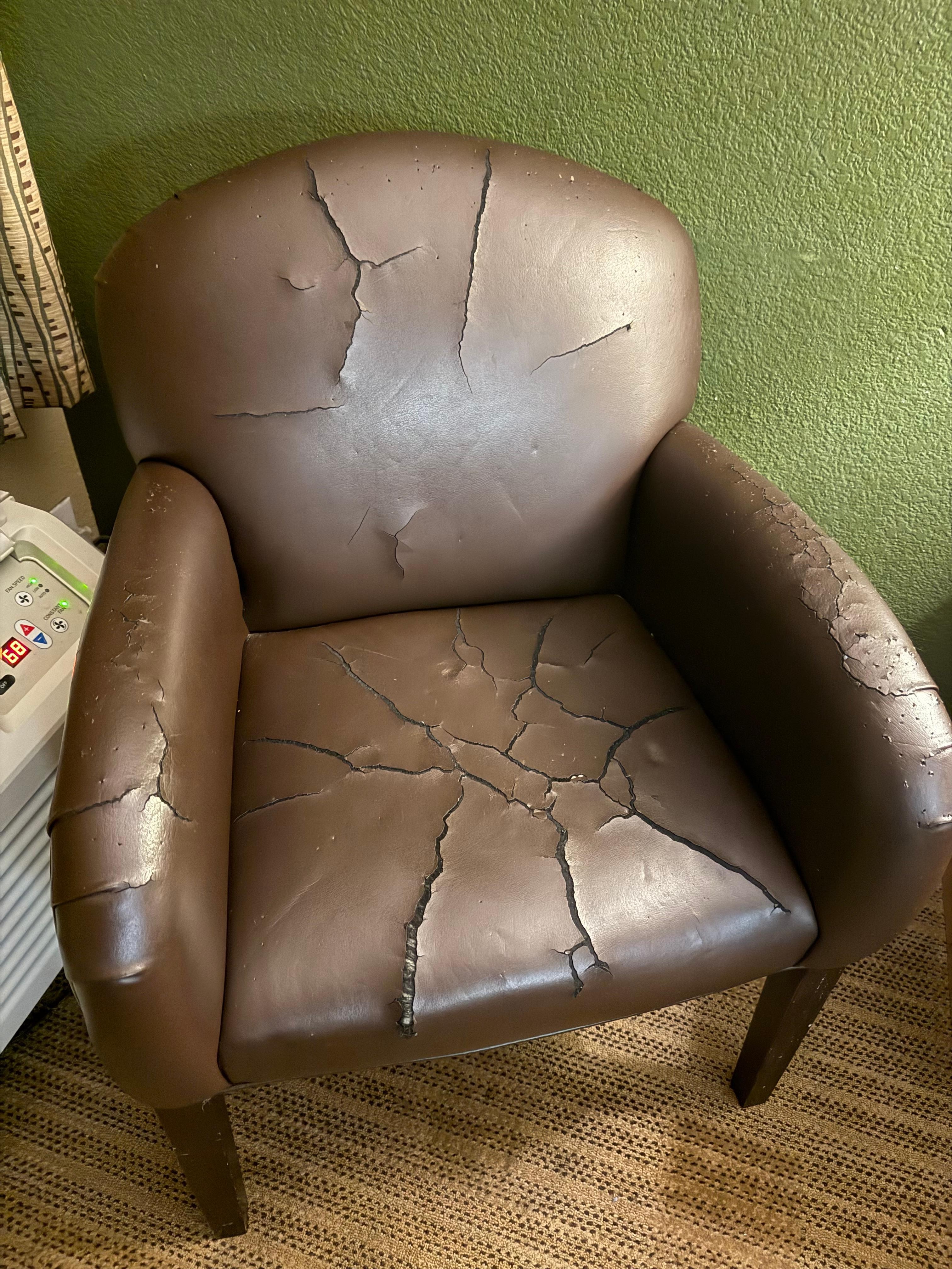 Disgusting lounge chair.