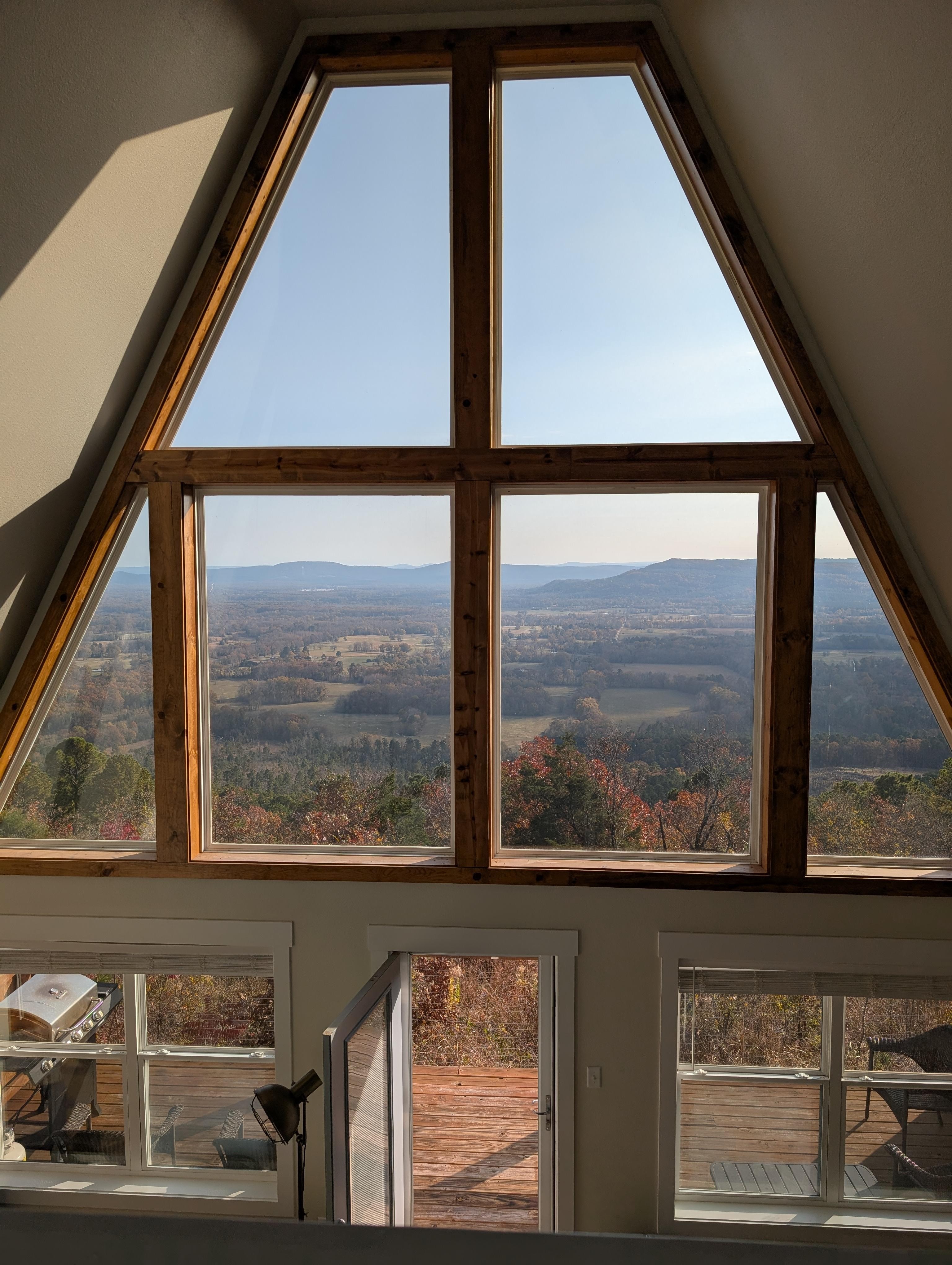 The view from the top bedroom