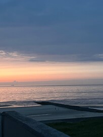 Blick vom Balkon