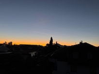 Sunrise from the balcony.