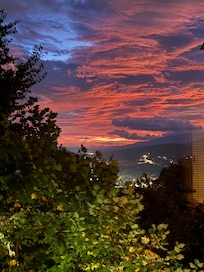 My last morning view was amazing.