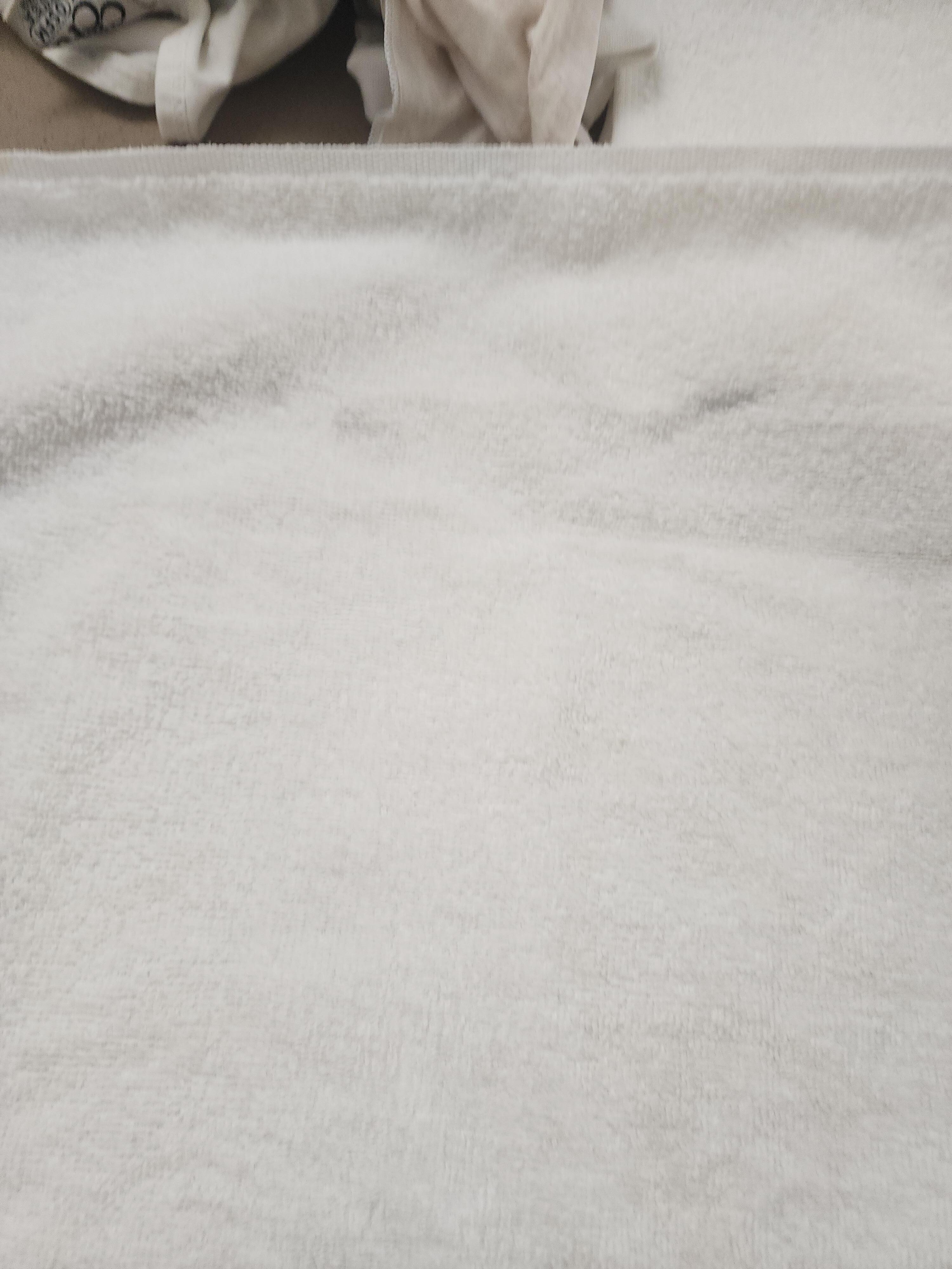 Towel was used.