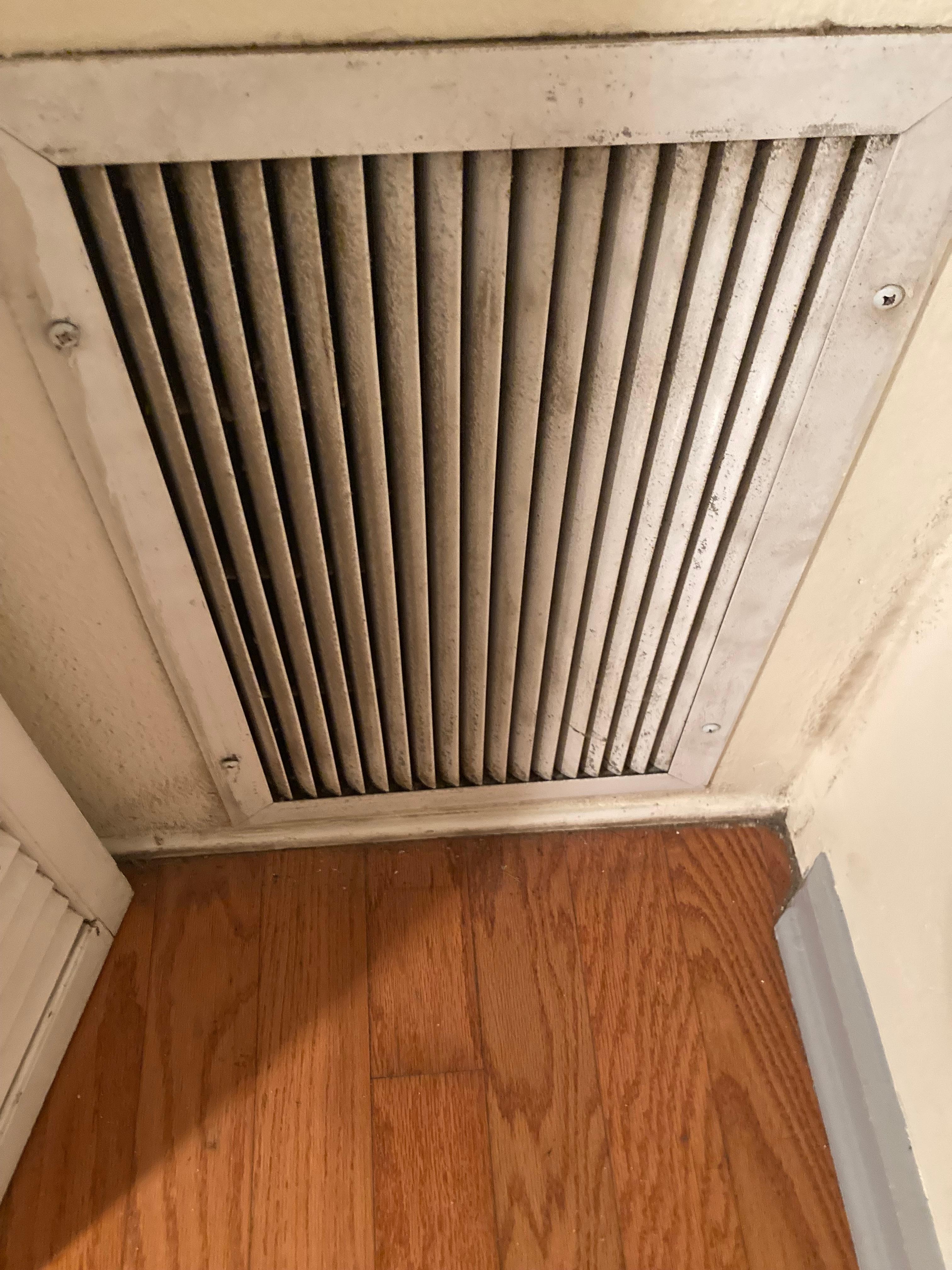 Dirty hvac return 