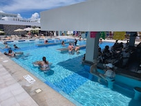 One of the "bar pools"