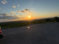 View from the quarry restaurant