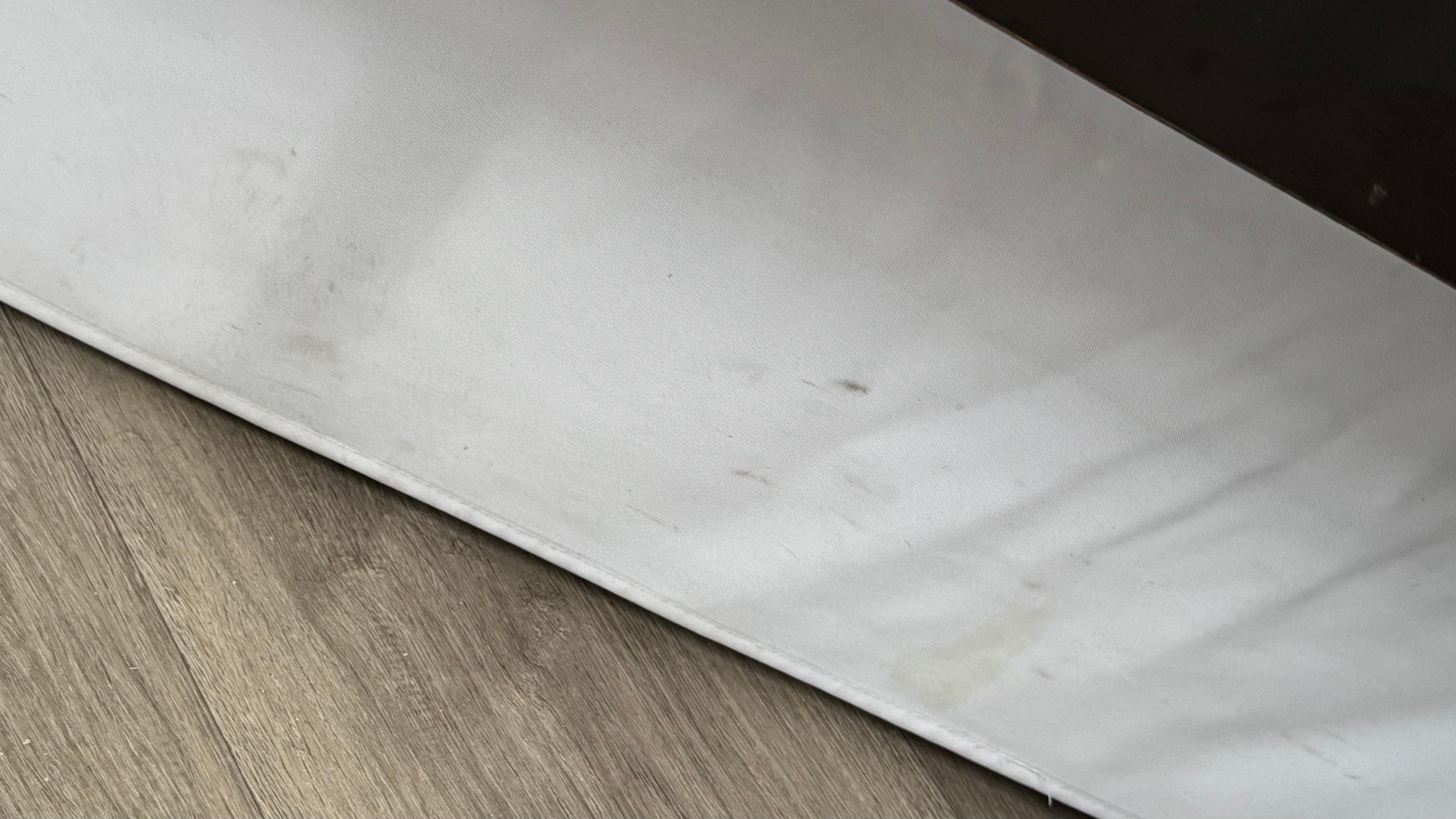 Stains on the bedding